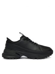 Calvin Klein Sneakersy Hike Runner Laceup Tech Mix YM0YM01417 Czarny. Czarne buty sportowe na co dzień męskie Calvin Klein, m, bez wzorów, ze skóry, bez ramiączek, bez kaptura. Za 649.99 zł.