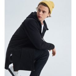 Bluza o dłuższym kroju z zamkami - Czarny. Bluzy nierozpinane męskie marki Cropp. Za 139.99 zł.