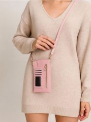 Saszetka - różowy. Czerwone saszetki męskie Sinsay, bez wzorów. Za 19.99 zł.