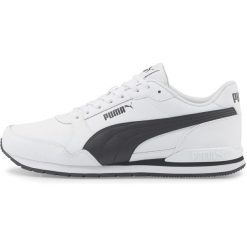 Buty Puma ST Runner V3 L, Mężczyźni. Białe buty sportowe na co dzień męskie Puma, l, bez wzorów, ze skóry ekologicznej, sportowe, bez ramiączek, bez kaptura, do biegania. Za 390.00 zł.