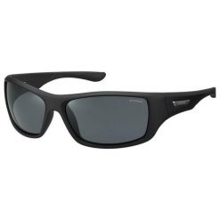 Okulary Przeciwsłoneczne Polaroid PLD 7013/S. Czarne okulary przeciwsłoneczne męskie Polaroid, bez wzorów, sportowe. Za 299.00 zł.