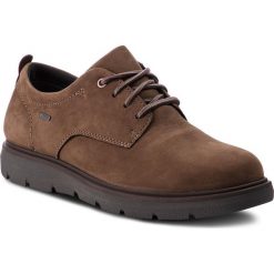 Półbuty CLARKS - Un Map Lo Gtx GORE-TEX 261367247 Dark Brown Nub. Brązowe codzienne półbuty męskie Clarks, z gore-texu, klasyczne. W wyprzedaży za 409.00 zł.