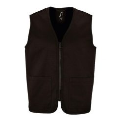 Kurtka Wallace Dla Dorosłych Unisex. Czarne kurtki męskie SOL'S, m, bez wzorów, bez ramiączek, bez kaptura. Za 76.99 zł.