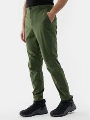 4F Spodnie outdoor 4FWSS24TFTRM483 Zielony Regular Fit. Zielone długie spodnie sportowe męskie 4f, bez wzorów, z syntetyku, outdoorowe. Za 139.99 zł.