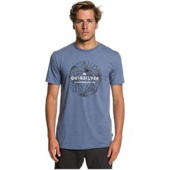 Quiksilver Koszulka męska Class ic Bob Ss Bijou Blue Heather EQYZT05278-BNGH (rozmiar M). Brązowe t-shirty sportowe męskie Quiksilver, m, bez wzorów, sportowe, bez ramiączek. W wyprzedaży za 91.00 zł.
