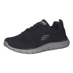 Buty SKECHERS TRACK FRONT RUNNER Niebieski. Niebieskie buty do biegania męskie Skechers, bez wzorów, bez zapięcia, do biegania, skechers sport. Za 268.95 zł.