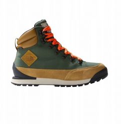 Buty męskie The North Face Back-To-Berkeley IV Textile Wp - thyme/brown. Brązowe buty trekkingowe męskie The North Face, bez wzorów, bez zapięcia. Za 638.37 zł.
