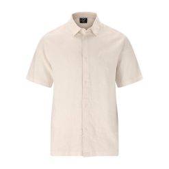 Koszula Cruz Micky. Białe koszule męskie CRUZ, bez wzorów, bez kołnierzyka, bez ramiączek. Za 178.00 zł.