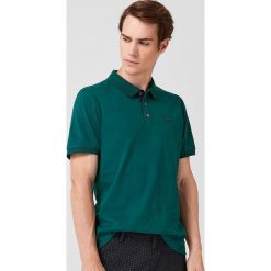 S.Oliver Koszulka Męska Polo Xxl Turkusowa. Niebieskie koszulki polo męskie S.Oliver, m, bez wzorów, bez kołnierzyka, bez ramiączek. Za 79.00 zł.
