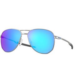 Okulary przeciwsłoneczne szklane Oakley Contrail Prizm. Niebieskie okulary przeciwsłoneczne męskie Oakley, bez wzorów, eleganckie, szklane, pilot. Za 857.95 zł.