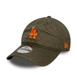 Czapka z daszkiem New Era 9Twenty Dodgers Quilted. Zielone czapki męskie New Era, bez wzorów. Za 179.50 zł.