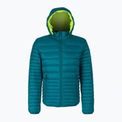 Kurtka puchowa męska CMP. Zielone kurtki męskie CMP, m, bez wzorów, z puchu, bez ramiączek, bez kaptura. Za 249.99 zł.