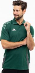 Koszulka męska adidas Tiro 24 Competition Polo zielona IR7567 M. Zielone koszulki polo męskie ADIDAS, m, bez wzorów, bez kołnierzyka, bez ramiączek. Za 138.68 zł.