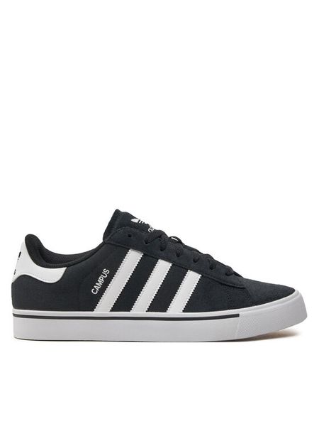 Adidas Sneakersy Campus Vulc ID1372 Czarny. Czarne buty sportowe na co dzień męskie ADIDAS, m, bez wzorów, ze skóry, bez ramiączek, bez kaptura. Za 279.99 zł.