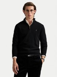 Polo Ralph Lauren Sweter 710876756002 Czarny Regular Fit. Czarne kardigany męskie Polo Ralph Lauren, m, bez wzorów, z wełny, bez ramiączek. Za 989.99 zł.