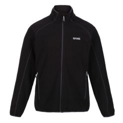 Polar Męski Z Suwakiem Hadfield. Czarne bluzy z polaru męskie Regatta, m, bez wzorów, z polaru, sportowe, bez ramiączek, bez kaptura. Za 125.99 zł.