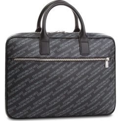 Torba na laptopa EMPORIO ARMANI - Y4P092 YLO7E 86526 Board/Black. Czarne torby na laptopa męskie Emporio Armani, ze skóry ekologicznej. Za 899.00 zł.