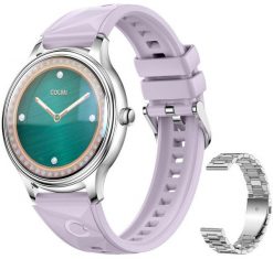 Smartwatch Colmi L28 Fioletowy (L28 Silver-purple). Fioletowe zegarki smartwatch Colmi. Za 173.02 zł.