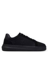 Calvin Klein Jeans Sneakersy Chunky Cupsole Mg Canvas YM0YM01219 Czarny. Czarne buty sportowe na co dzień męskie Calvin Klein Jeans, m, bez wzorów, z jeansu, bez ramiączek, bez kaptura. Za 249.99 zł.