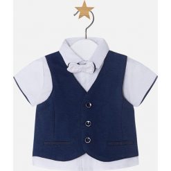 Mayoral - Koszula dziecięca + kamizelka + mucha 65-80 cm. Koszule męskie marki Mayoral. Za 129.90 zł.