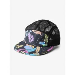 Czapka z daszkiem Kavu Drift Creek - sea salad. Czarne czapki męskie KAVU, bez wzorów, sportowe. Za 122.25 zł.