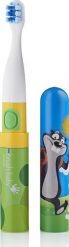 Szczoteczka Brush-baby Go-KIDZ Electric Travel Toothbrush Niebiesko-zielona. Niebieskie szczoteczki elektryczne Brush-baby. Za 76.65 zł.