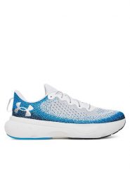 Under Armour Buty do biegania Infinite 3027523-108 Biały. Białe buty do biegania męskie Under Armour, bez wzorów, z materiału, bez zapięcia, do biegania. Za 299.99 zł.