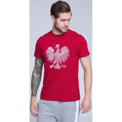Koszulka kibica męska TSM500 - czerwony. T-shirty męskie marki 4f. Za 69.99 zł.