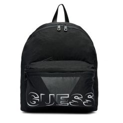 Plecak Guess. Czarne plecaki męskie Guess, z aplikacjami. Za 229.99 zł.