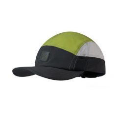 Czapka z daszkiem Buff 5 Panels Go Cap. Szare czapki męskie Buff, bez wzorów, sportowe. W wyprzedaży za 118.93 zł.