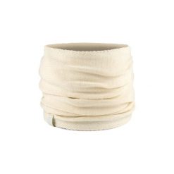 Buff komin chusta dzianina zimowy przejściowy Yulia ecru beż. Białe szaliki męskie Buff, na zimę, bez wzorów, z dzianiny. Za 138.00 zł.