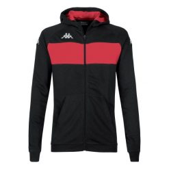 Bluza z kapturem Kappa Dacciozi. Czarne bluzy nierozpinane męskie Kappa, l, bez wzorów, z kapturem. Za 294.50 zł.
