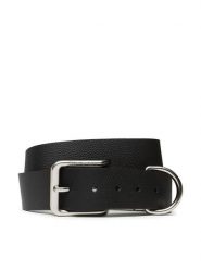 Calvin Klein Jeans Pasek Męski Round Hardware Loop 40mm K50K510158 Czarny. Czarne paski męskie Calvin Klein Jeans, bez wzorów, z jeansu. Za 279.99 zł.