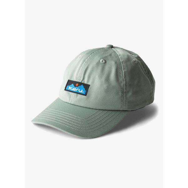 Czapka z daszkiem Kavu Ballard Classic - chinois green. Zielone czapki męskie KAVU, bez wzorów, sportowe. Za 109.99 zł.