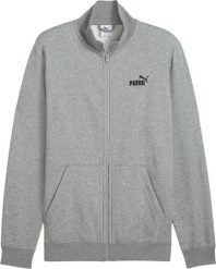 Bluza męska Puma ESS No.1 Logo Track Jacket FL szara 682582 03 S. Szare bluzy nierozpinane męskie Puma, m, bez wzorów, bez ramiączek, bez kaptura. Za 240.54 zł.