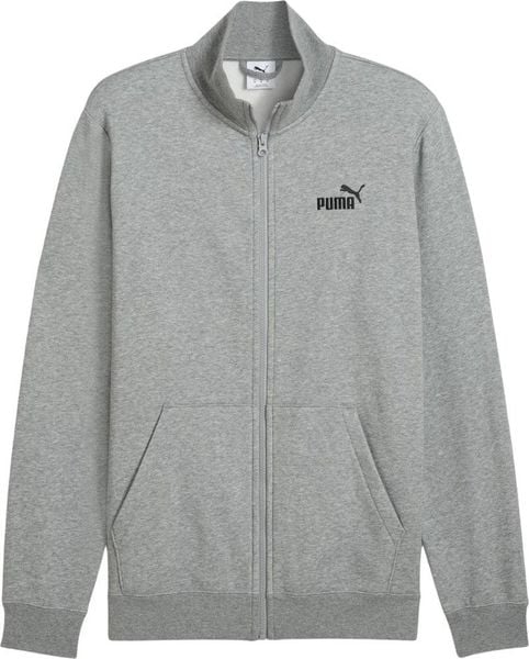 Bluza męska Puma ESS No.1 Logo Track Jacket FL szara 682582 03 S. Szare bluzy nierozpinane męskie Puma, m, bez wzorów, bez ramiączek, bez kaptura. Za 240.54 zł.