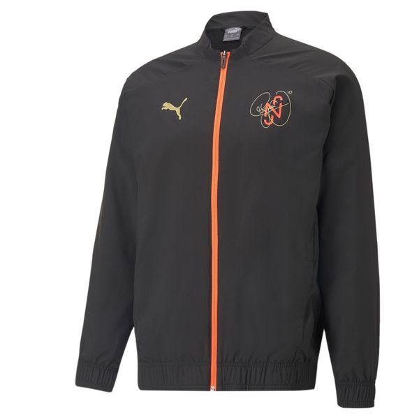 Kurtka męska Puma NEYMAR JR DIAMOND. Czarne kurtki męskie Puma, m, bez wzorów, sportowe, bez ramiączek, bez kaptura. Za 319.99 zł.