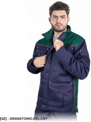 BTO - Kurtka ochronna ocieplana TAIGA, wykonana z wysokiej jakości materiału, tkana M. Brązowe kurtki męskie Reis, m, bez wzorów, bez ramiączek, bez kaptura. Za 266.79 zł.