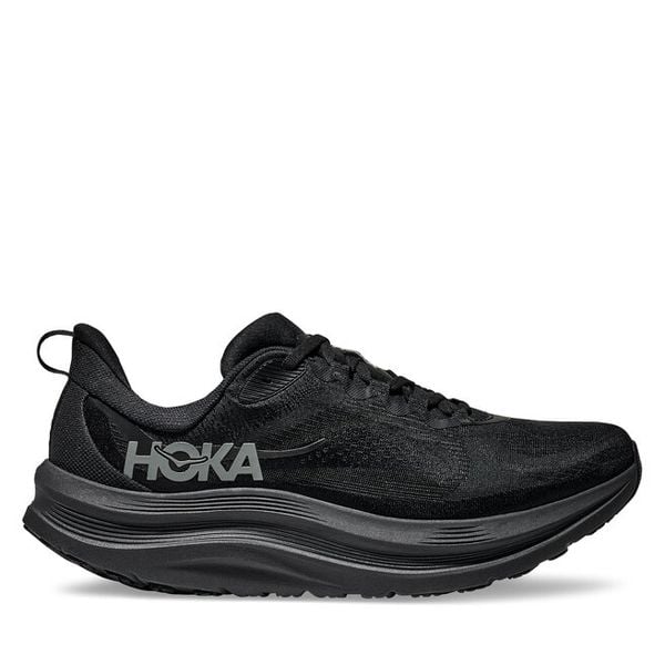 Buty do biegania Hoka. Czarne buty do biegania męskie HOKA, bez wzorów, bez zapięcia, do biegania. Za 649.99 zł.
