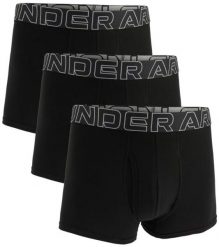 Bokserki męskie UNDER ARMOUR Czarne - 3 PAK Performance 4XL. Czarne bokserki męskie Under Armour, m, bez wzorów. Za 180.04 zł.