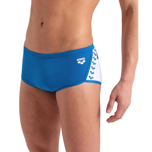 Szorty Kąpielowe Arena Planet Swim Low Waist Short. Niebieskie kąpielówki męskie ARENA, m, bez wzorów, z materiału. Za 107.09 zł.
