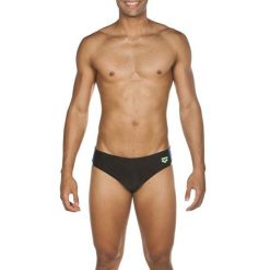 Kąpielówki slipy męskie na basen Arena Ren Brief. Czarne kąpielówki męskie ARENA, m, bez wzorów. Za 49.99 zł.