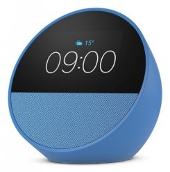 Amazon Echo Spot (2024) Ocean Blue B0BFC8DR7C. Niebieskie głośniki przenośne Amazon. Za 337.99 zł.