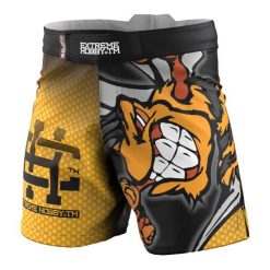 Spodenki Sportowe Męskie na trening i siłownię EXTREME HOBBY ANGRY WASP. Czarne szorty sportowe męskie EXTREME HOBBY, bez wzorów, z elastanu, sportowe. Za 229.00 zł.