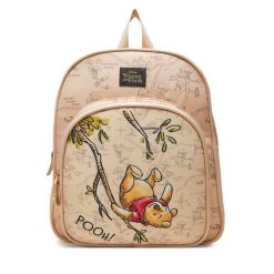 Plecak Winnie The Pooh. Brązowe plecaki męskie Winnie The Pooh, bez wzorów. Za 89.99 zł.