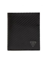 Guess Portfel Mito SMMTCL LEA22 Czarny. Czarne portfele męskie Guess, z aplikacjami, ze skóry. Za 199.99 zł.