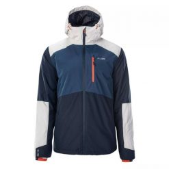 Męska Ocieplana Kurtka Narciarska Limmen. Niebieskie kurtki narciarskie i snowboardowe męskie ELBRUS, na zimę, m, bez wzorów, bez kaptura, narciarskie. Za 616.99 zł.