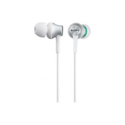 Produkt z outletu: Słuchawki SONY MDREX450W.AE. Szare słuchawki douszne SONY. Za 149.00 zł.