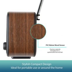 VQ Dexter radio. Walnut. Radia Usorteret. Za 216.31 zł.