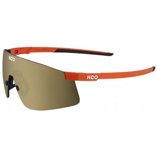 Okulary przeciwsłoneczne KOO Nova. Brązowe okulary przeciwsłoneczne męskie KOO, bez wzorów, sportowe. Za 786.00 zł.